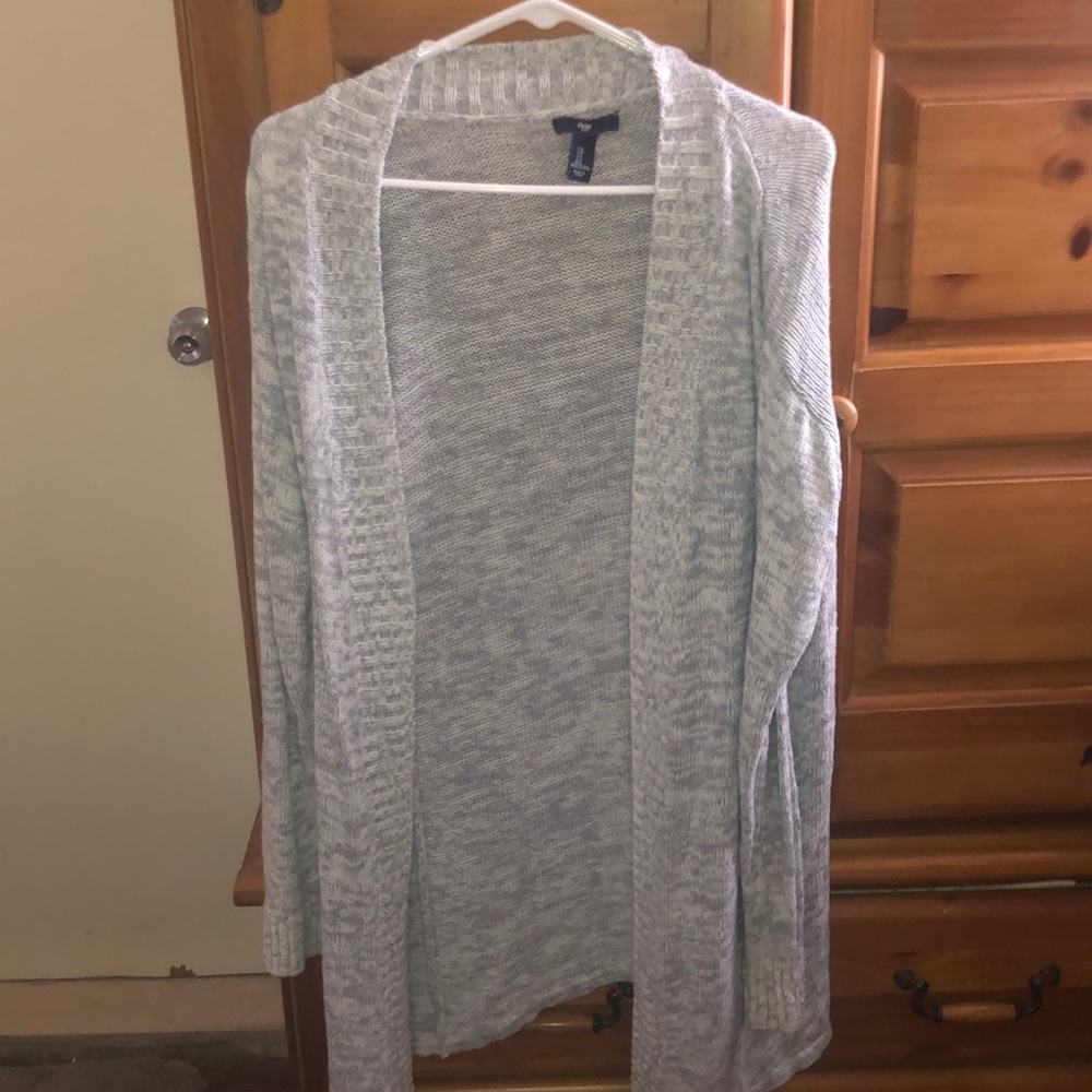 Grey gap cardigan